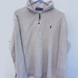 Ralph Lauren Polo 3/4 zip Sweater